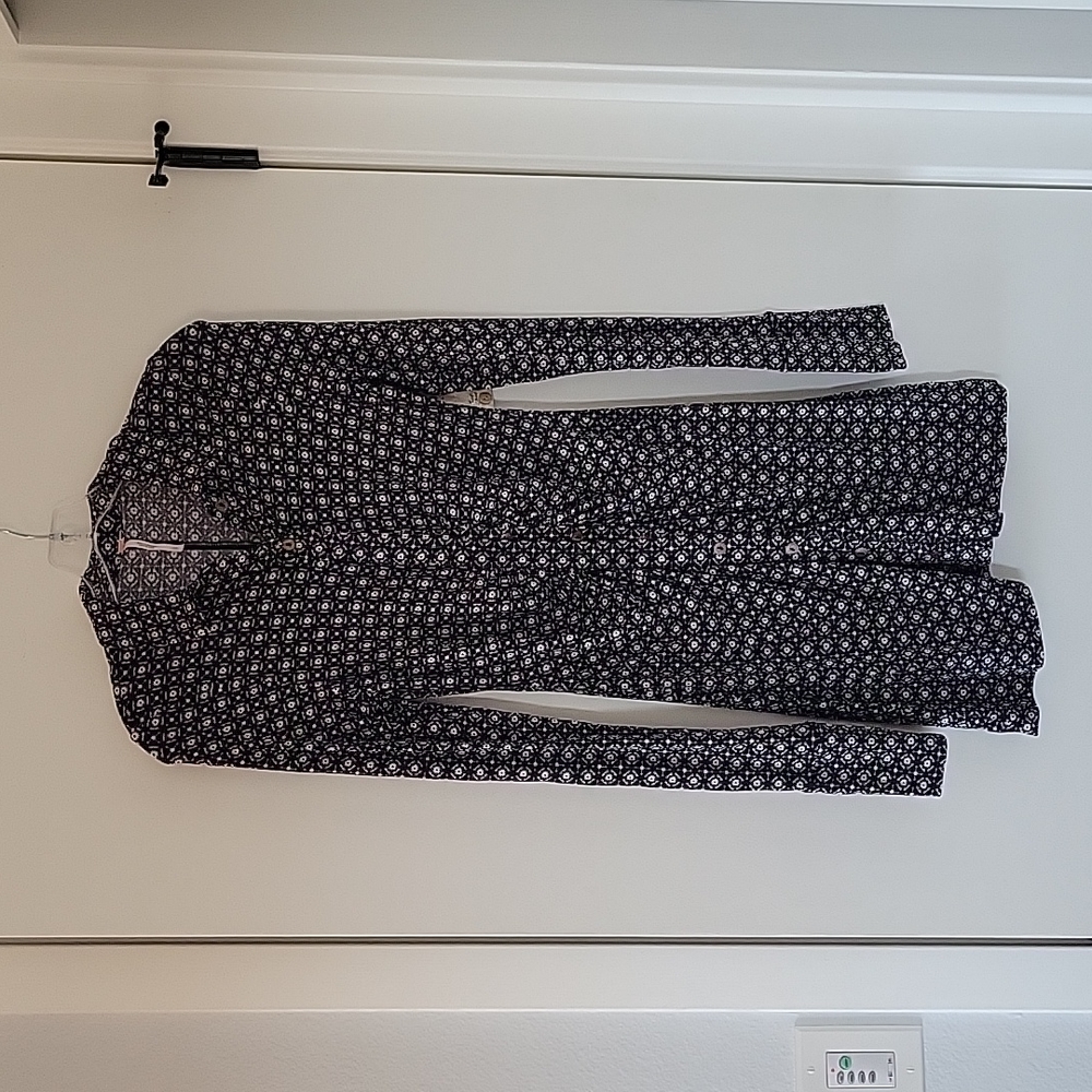 Free People Mini Dress Sz Small Black/White